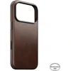 Burga Nomad Traditional Odinis dėklas, rustic ruda (Horween) – iPhone 18 Pro/17 Pro