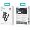 Įkroviklis automobilinis Bwoo (CC96L) (1xUSB, 1xUSB-C 30W) su lightning laidu juodas
