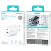 Įkroviklis Bwoo (CDA207) (1xUSB-C; 1xUSB 36W) baltas