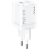 Įkroviklis Bwoo (CDA222) (1xUSB-C; 1xUSB 35W) baltas