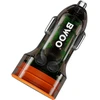 BWOO 38W greitas skaidrus automobilinis įkroviklis BO-CC85 QC 18W + PD 20W