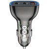BWOO 68W automobilinis įkroviklis, dvigubas USB-C ir USB prievadas