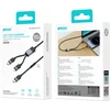 BWOO Pintas "2-in-1" kabelis USB-C - USB-C ir "Lightning" 1 m 100W27W juodas