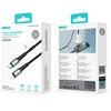 BWOO Pintas laidas USB-C – Lightning 3m 30W juodas