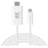 Cabel 4smarts USB-C į HDMI 2m baltas