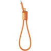 Cable USAMS U97 60W USB-C to USB-C handstrap 30cm oranžinės spalvos
