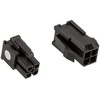 CableMod Connector Pack – 4-Pin ATX12V – juodos spalvos