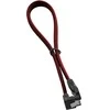 CableMod ModMesh Right Angle SATA 3 Cable 30cm – blood red