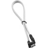 CableMod ModMesh Right Angle SATA 3 Cable 30cm – baltas