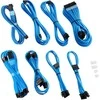 CableMod RT-Series PRO ModMesh 12VHPWR Dual Cable Kit for ASUS/Seasonic – mėlynos spalvos