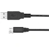 Kruger & Matz USB - micro USB kabelis 1m Juodas