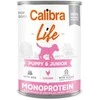 Šunų Maistas - CALIBRA Dog Life Puppy&Junior Vištiena ir Ryžiai 400g Be Gluteno