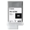 Canon PFI-107BK rašalo kasetė 1 vnt Originalus Juoda