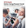 Car Cigarette Lighter Socket Splitter B39-C – 3 sockets + USB + Type C – QC 3.0 PD 3A 120W with display and cable
