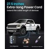 Car Cigarette Lighter Socket Splitter B39-C – 3 sockets + USB + Type C – QC 3.0 PD 3A 120W with display and cable