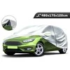 Carmotion Uždangalas automobiliui" L"480x175x120cm trijų sluoksnių,su atšvaitais ir užtrauktuku ant durelių