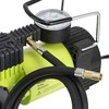 Carmotion Piston air compressor 12V, 11 BAR, 35L / min, analog pressure gauge, 4 adapters
