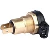 Carmotion Lizdas maitinimo automobilinis žalvarinis su dangteliu 12/24V 15A