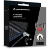 Carruzzo Conceptronic CUSTODIO02BNTM kabelio užraktas Juoda 1,8 m