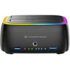 Carruzzo Conceptronic DONN36B saugojimo diskų prijungimo stotis USB 3.2 Gen 1 (3.1 Gen 1) Type-C Juoda