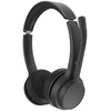 Carruzzo Conceptronic POLONA04BA Ausinės be mikrofono ir ausinės su mikrofonu Vielinis ir Bevielis Su lankeliu Skambučiai / muzika C tipo USB Bluetooth Juoda