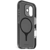 „Decoded DropTec“ skaidrus galinis dangtelis „MagSafe“ dėklas, skirtas „iPhone 17“ - juodas
