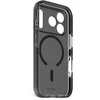 „Decoded DropTec“ skaidrus galinis dangtelis „MagSafe“ dėklas, skirtas „iPhone 17 Pro“ - juodas