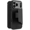 Carruzzo Nuimamas „Decoded“ tekstūruotas silikoninis dėklas – „iPhone 17 Pro“, suderinamas su „MagSafe“ (phantom juodas)