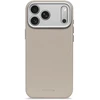 Carruzzo Decoded odinis galinis dangtelis – apsauginis odinis dėklas, skirtas „iPhone 17 Pro Max“, suderinamas su „MagSafe“ (kieto molio)
