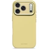 Dėklas Decoded AntiMicrobial Silicone Backcover – silikoninis apsauginis dangtelis, skirtas iPhone 17 Pro, suderinamas su MagSafe (yuma yellow)