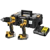 Carruzzo DeWALT DCK2050E2T-QW įvairių elektrinių įrankių rinkinys Baterija