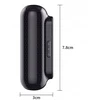 Carruzzo Diktofonas GoSpy VOS Q77 2in1 su balso aptikimo funkcija 8GB 20 dienų Juoda