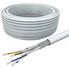 Carruzzo Draka Laying Cable UCHOME SS26, Cat 7, S/FTP, PiMF, baltas, 100m Ring