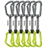 Carruzzo Edelrid 737910106270 laipiojimo karabinas Fiksuojamasis karabinas D formos Žalia, Pilka 6 vnt