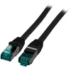 Carruzzo EFB Elektronik MK6001.20B tinklo kabelis Juoda 20 m Cat6a S/FTP (S-STP) Turas