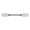 Carruzzo FiberX FX-I260-010 „DisplayPort“ kabelis 10 m Juoda, Sidabras