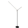 Carruzzo Grindų LED šviestuvas TANGER 170CM juodas