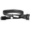 Carruzzo Icy Dock MB302L-B „Serial Attached SCSI“ (SAS) kabelis 0,5 m Juoda