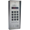 Carruzzo Laskomex CD-2600R audio with stainless steel RFID key reader, in surface-mounted housing.