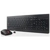 Carruzzo Lenovo 4X30M39497 Klaviatūra ir pelė įskaityta Universalus Radijo dažnio belaidė QWERTY Anglų (JAV) Juoda