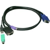 Level One Carruzzo LevelOne ACC-3201 KVM kabelis Juoda 1,8 m