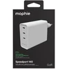 Carruzzo mophie Speedport 140 Universalus Balta AC Spartusis įkrovimas Vidaus
