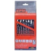 Carruzzo HSS grąžtų metalui rinkinys 1-13 mm, 25 vnt.