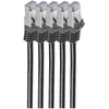 Carruzzo shiverpeaks BS75515-S-SET5 tinklo kabelis Juoda 5 m Cat7 S/FTP (S-STP) Turas
