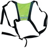 Carruzzo Skateflash Reflective vest Liemenė Juoda, Žalia Nailonas Vieno dydžio Važiavimui mieste