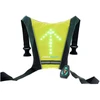 Carruzzo Skateflash Reflective vest Liemenė Juoda, Žalia Nailonas Vieno dydžio Važiavimui mieste