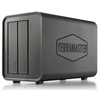 Serveris Carruzzo TerraMaster D2-320 diskų masyvas Desktopas Juoda