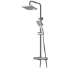 Carruzzo THERMO COLUMN WITH SQUARE SHOWER HEADS