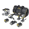 Carruzzo TOOL SET 4 TOOLS 2X4AH 18V