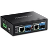 Carruzzo Trendnet TI-BF22SFP tinklo medijos keitiklis 1000 Mbit/ai Juoda